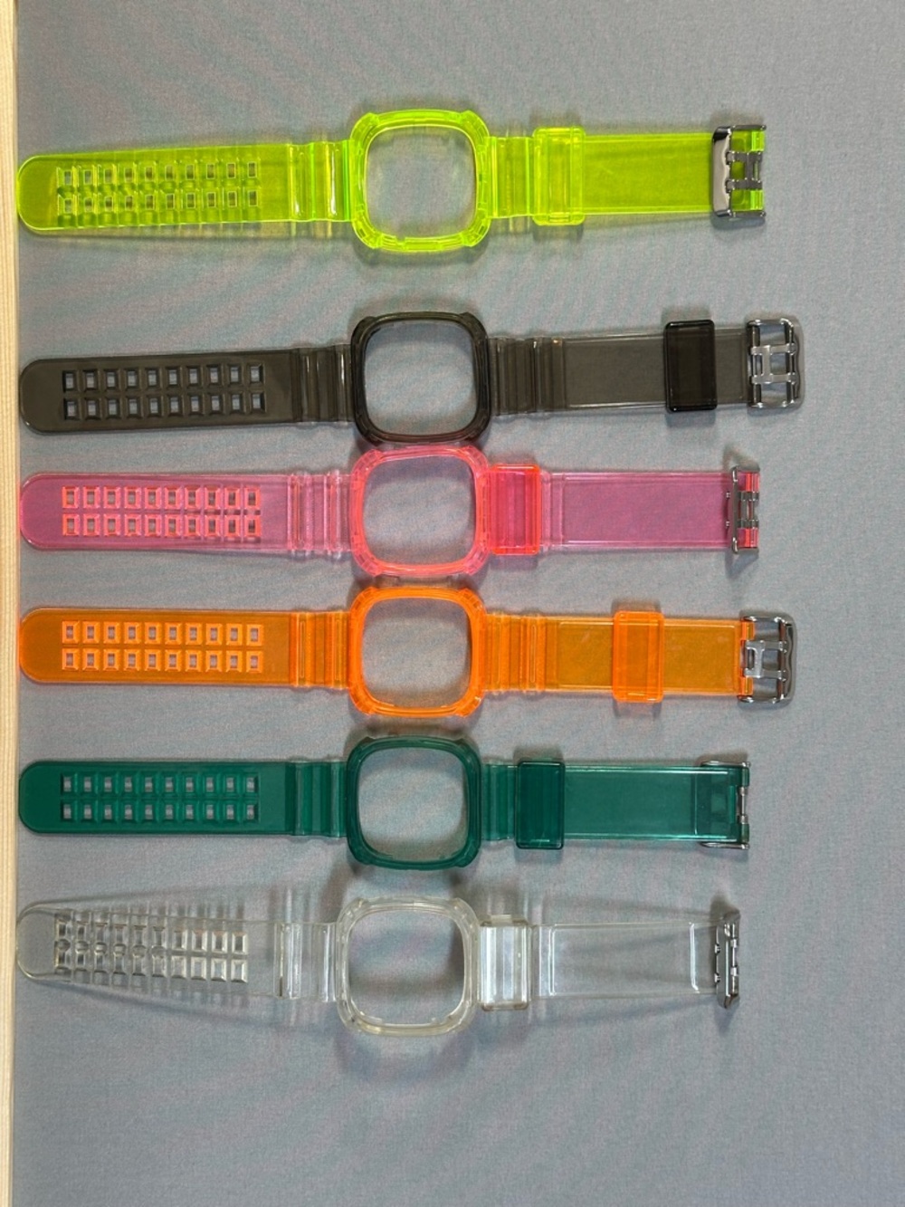 Set of 6 FitBit Smartwatch Bands - Compatible with Versa 4/Versa 3/Sense/Sense 2